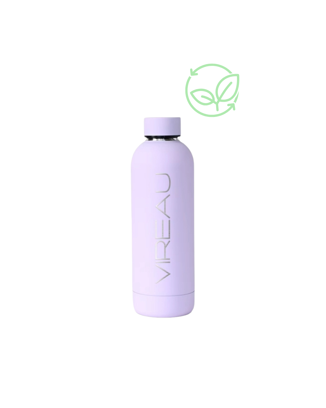 Paarse RVS drinkfles 0,5L. Trendy, BPA-vrij en lekvrij. Houdt 6u warm & 12u koud. Voor 17:00 besteld = overmorgen geleverd.