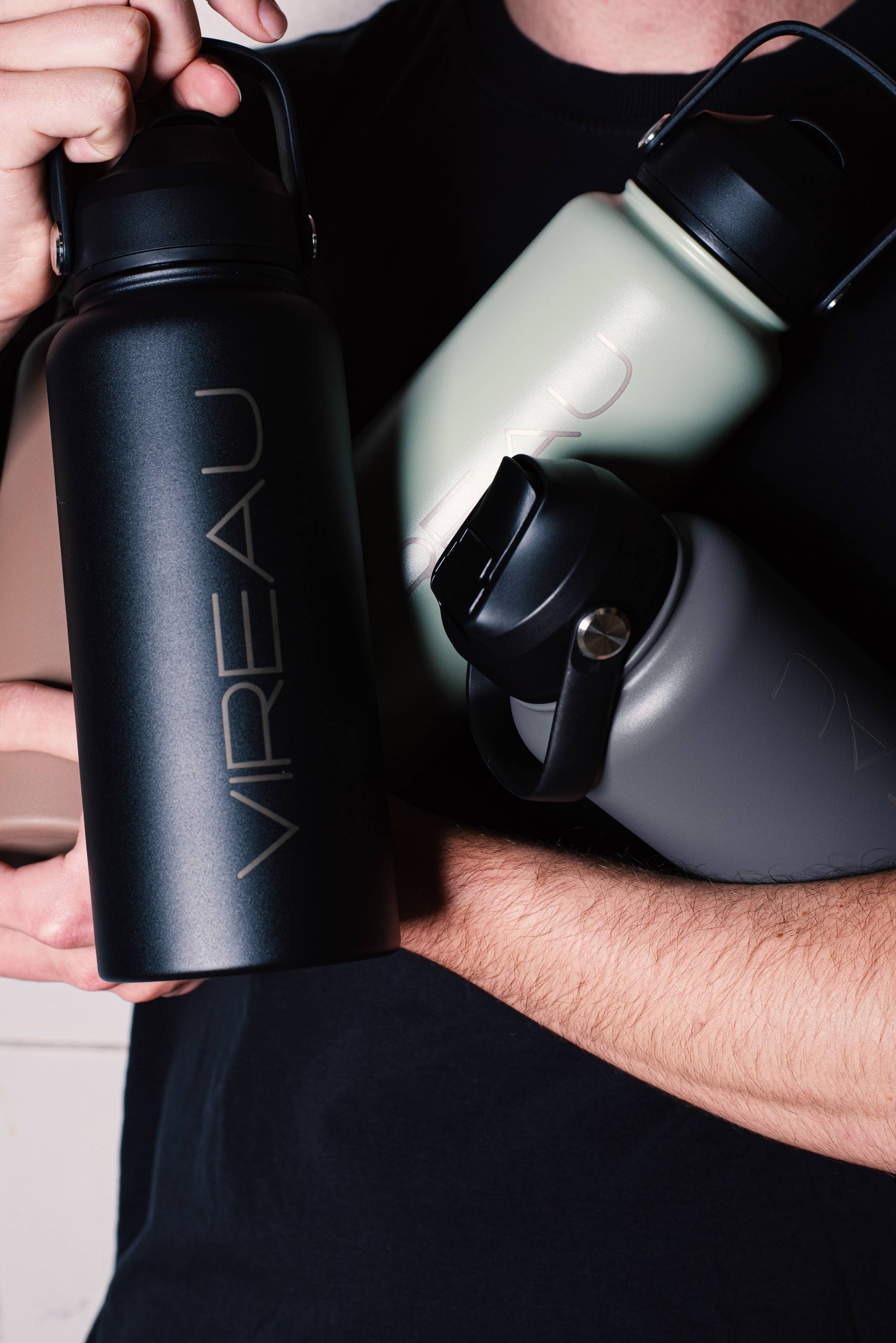 Vireau Core – RVS Drinkfles – 1 Liter